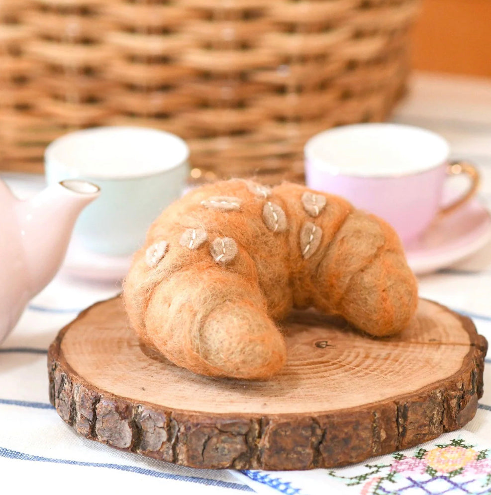 Felt Almond Croissant