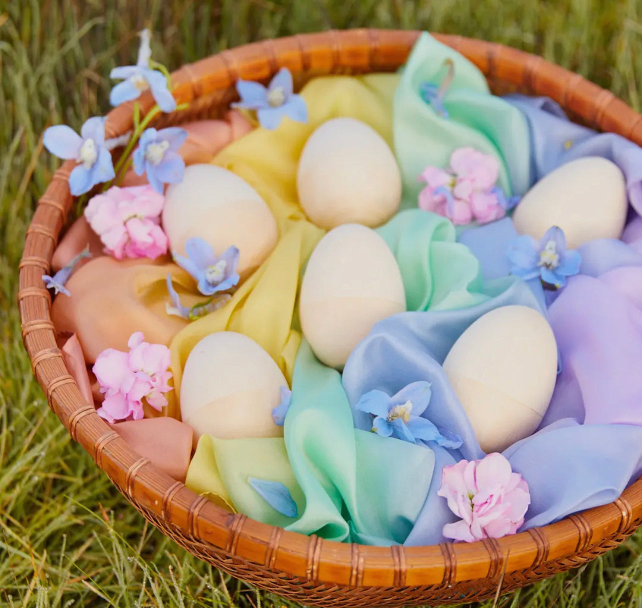 Soft Rainbow Playsilk- Easter Basket Filler