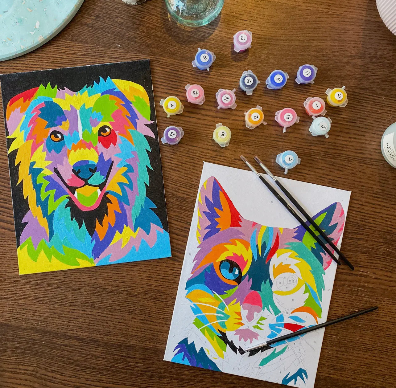 Cat & Dog - Paint By Numbers Kit