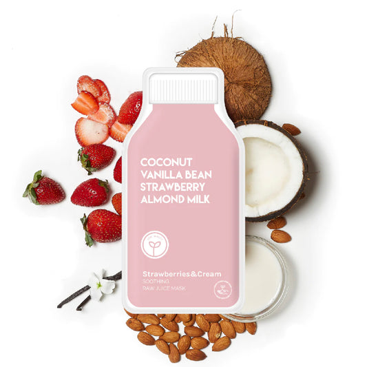 Strawberries & Cream Soothing Raw Juice Mask