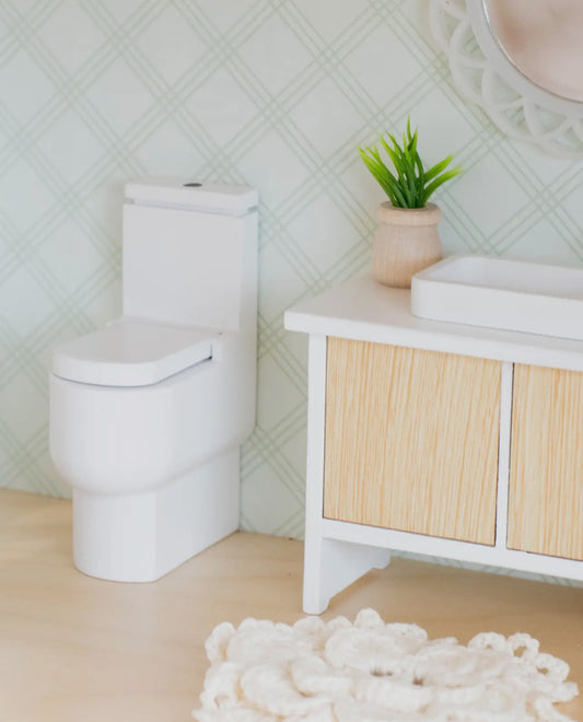 Dollhouse Toilet | White