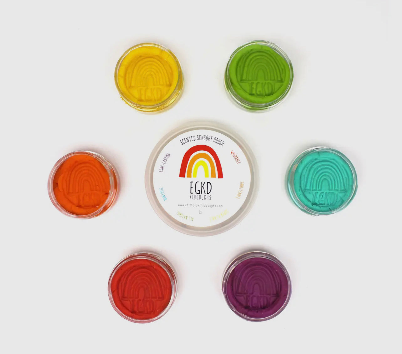 Mini Kiddough Rainbow Set