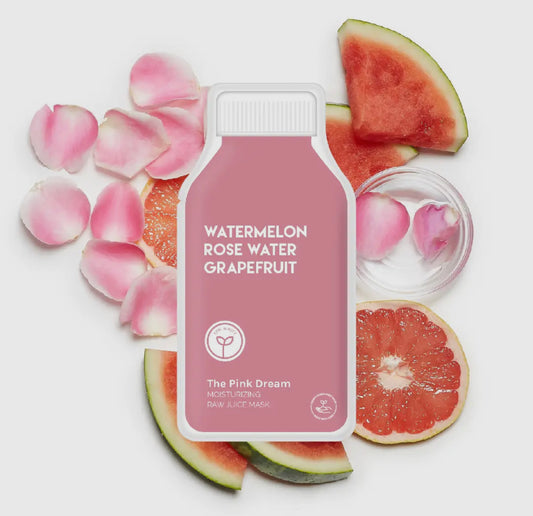 The Pink Dream Moisturizing Raw Juice Sheet Mask