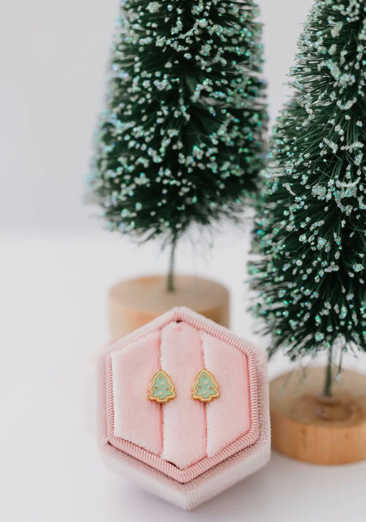 Christmas Sugar Cookie Stud Earrings