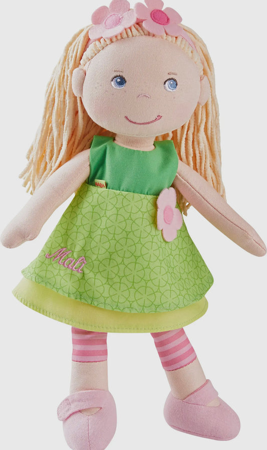 Doll Mali Soft 12" with Blonde Hair