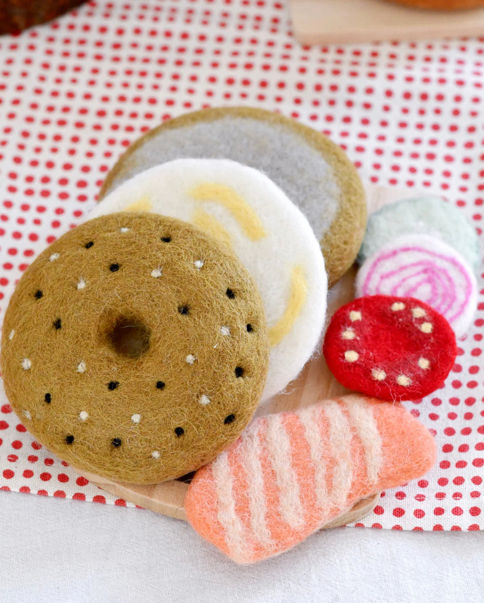 Felt Bagel Stack