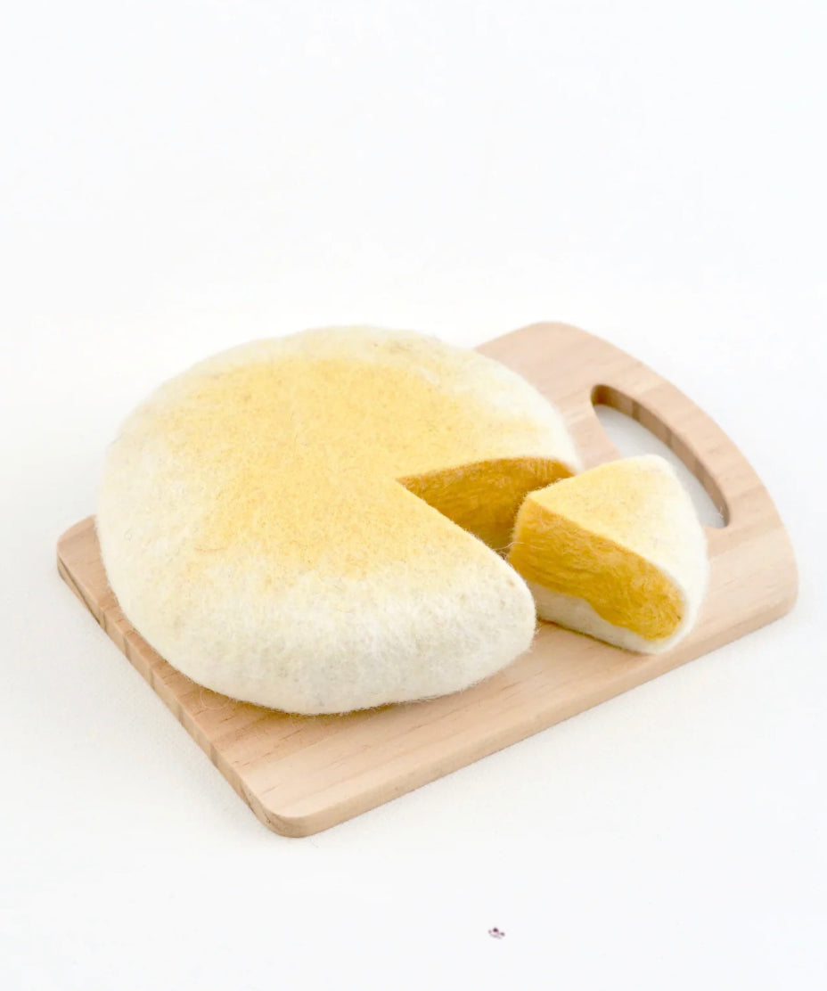 Felt Brie Cheese Set