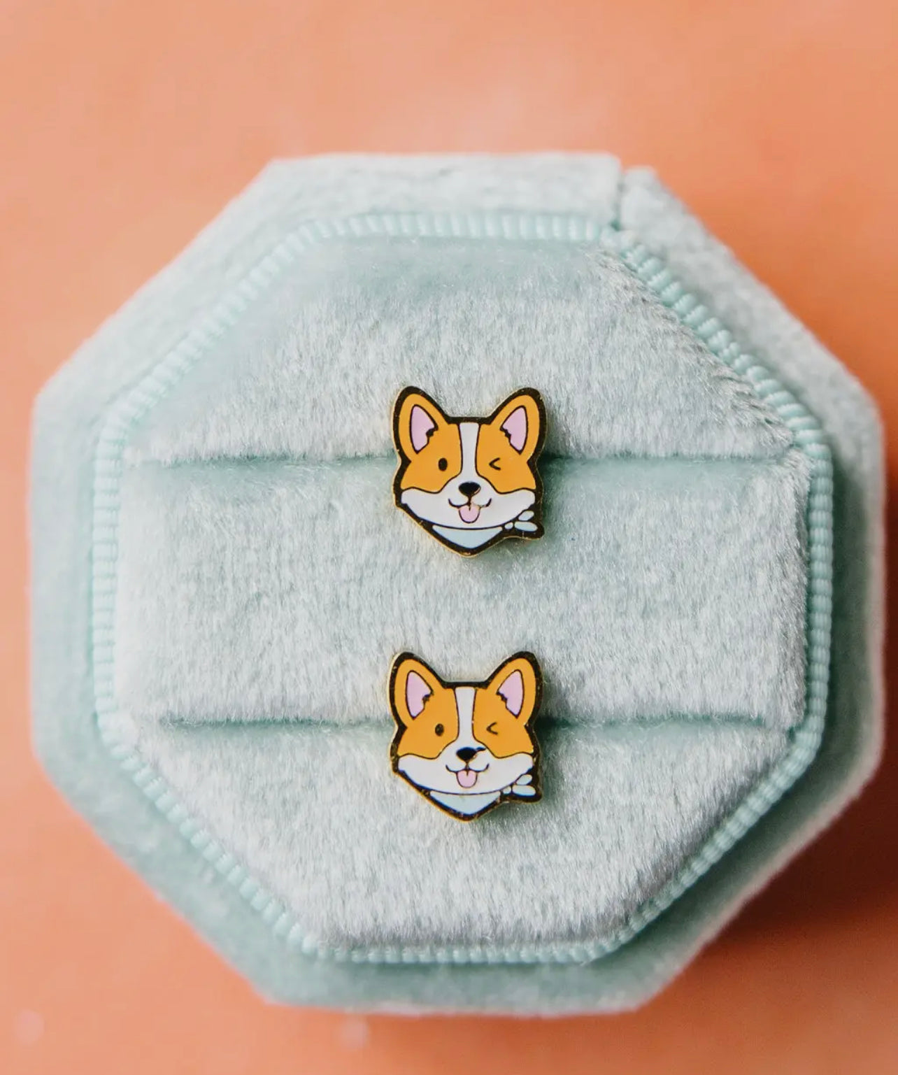 Corgi Stud Earrings