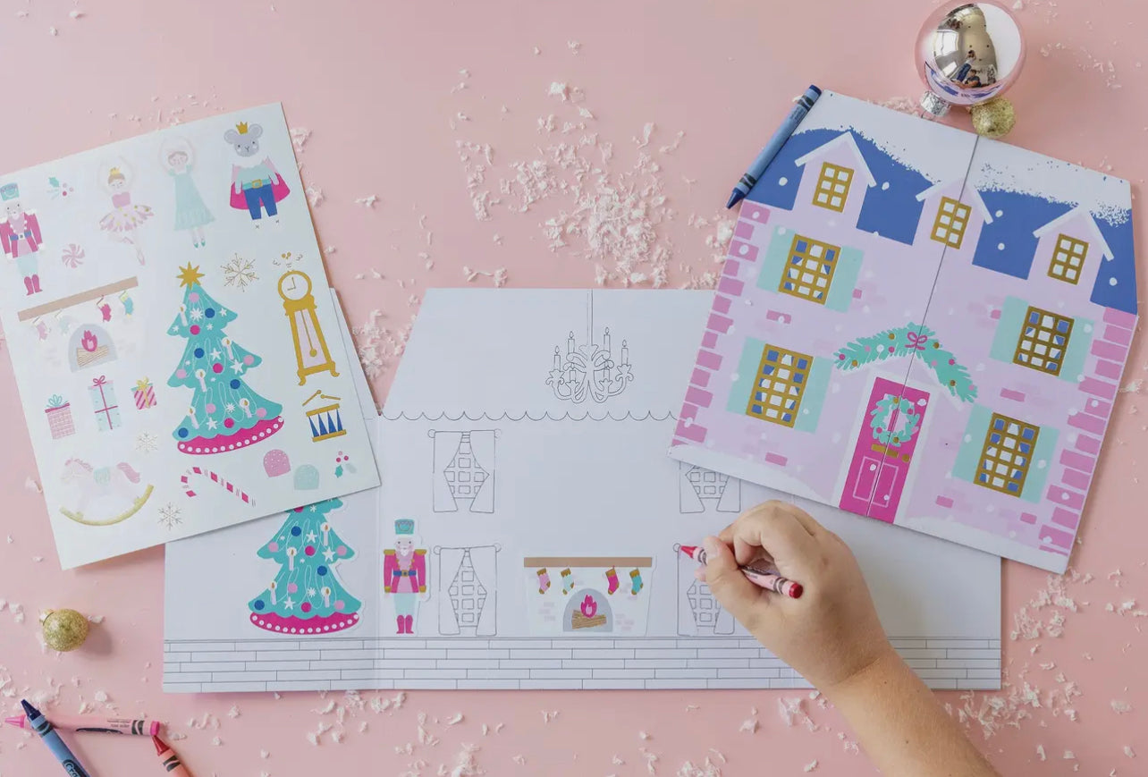 Nutcracker Sticker and Coloring Activity Kit