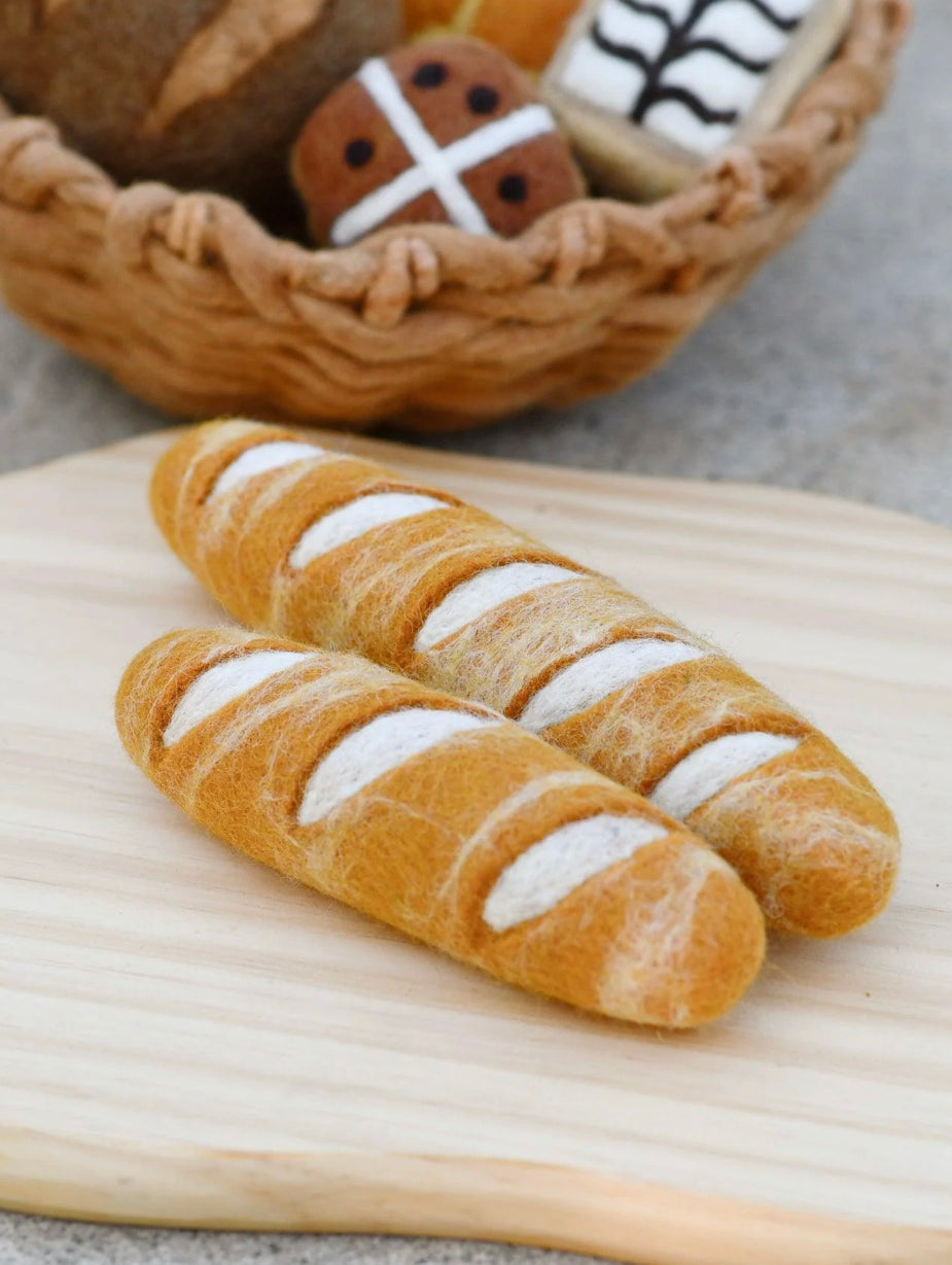 Felt Baguette Set of 2