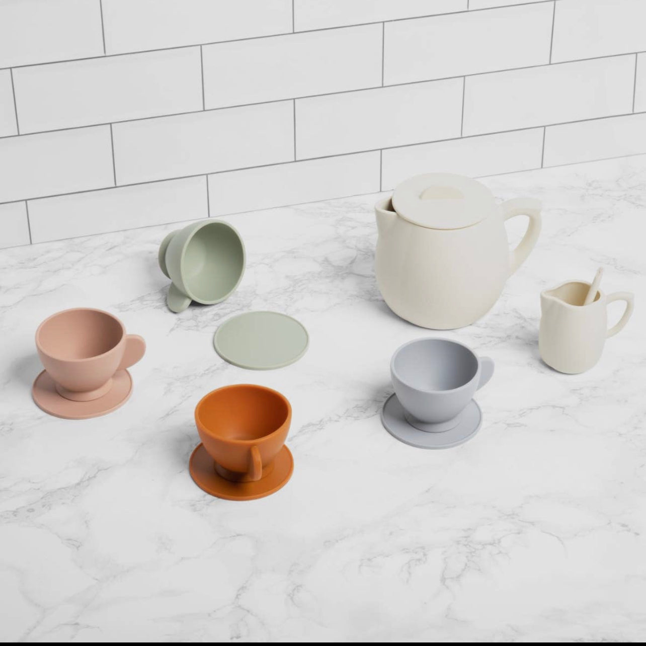 Silicone Tea set