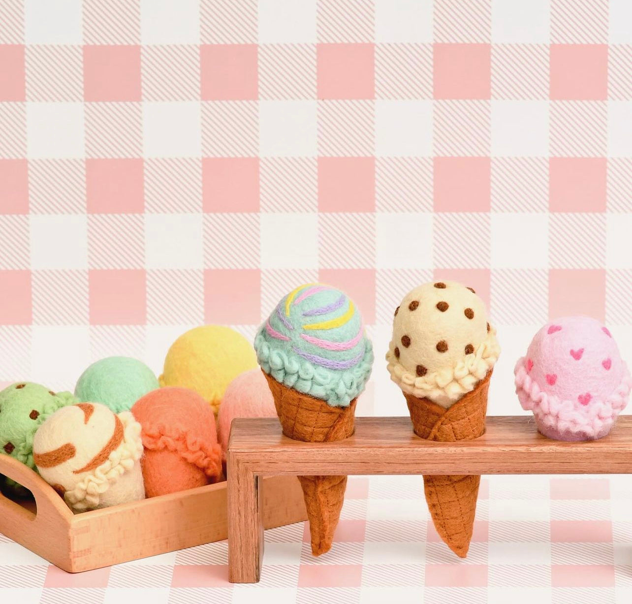 Felt Ice Cream Set