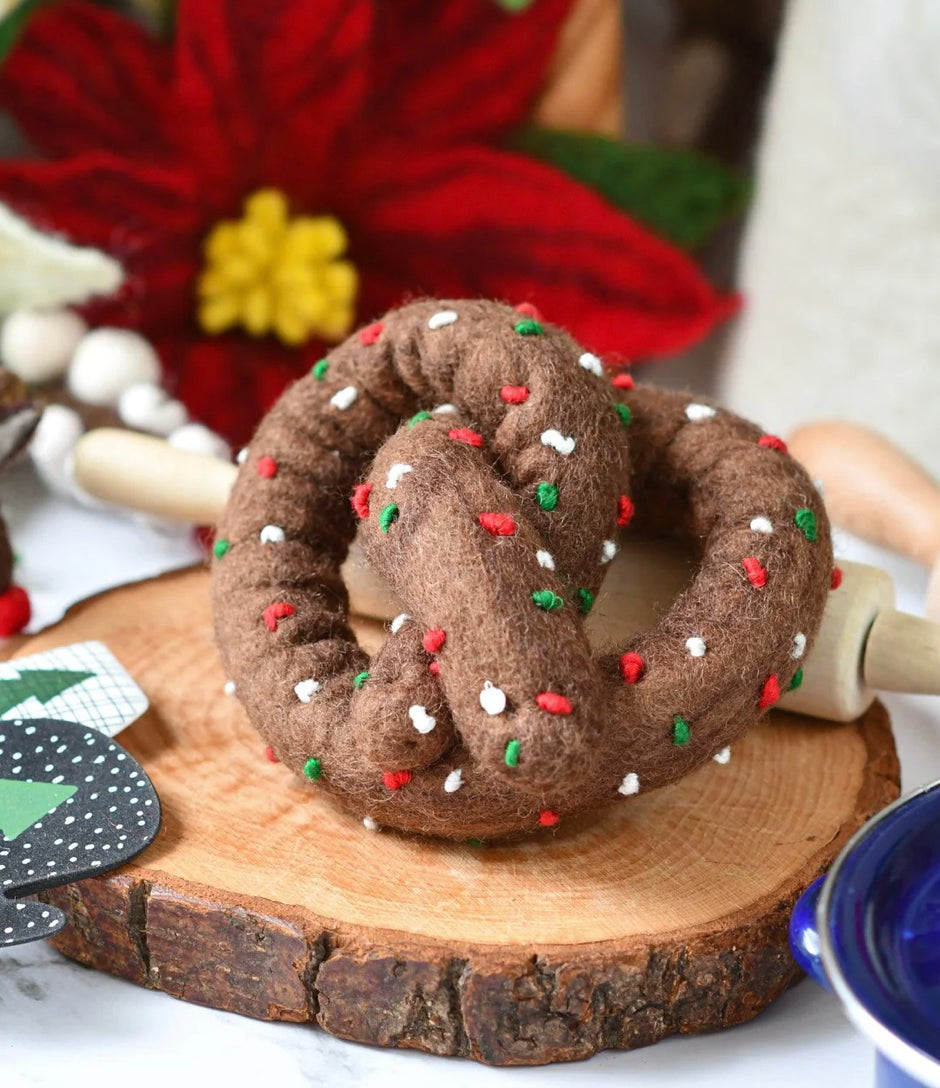 Chocolate Chrismas Pretzel