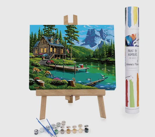 Hidden Harmony - Campfire Craft Paint By Numbers Kit