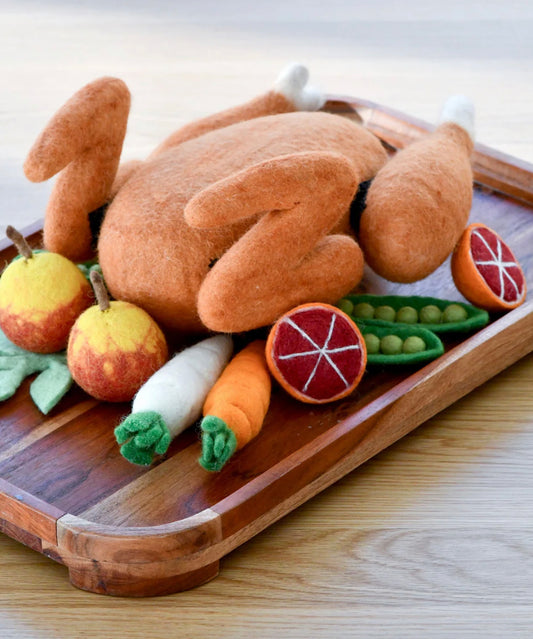 Felt Roast Turkey Set