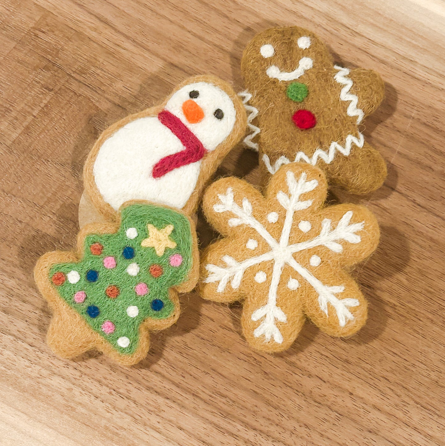 Felt Christmas Cookie Set