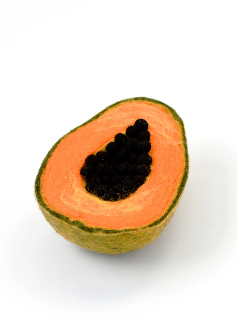 Felt Papaya Fruit