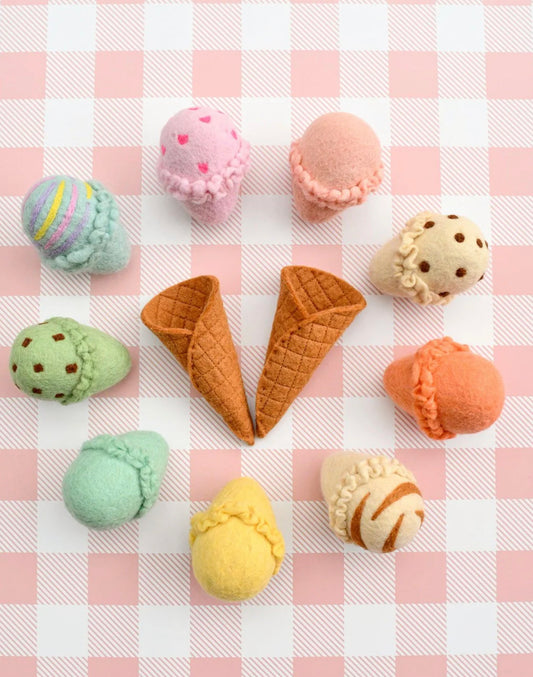 Felt Ice Cream Set