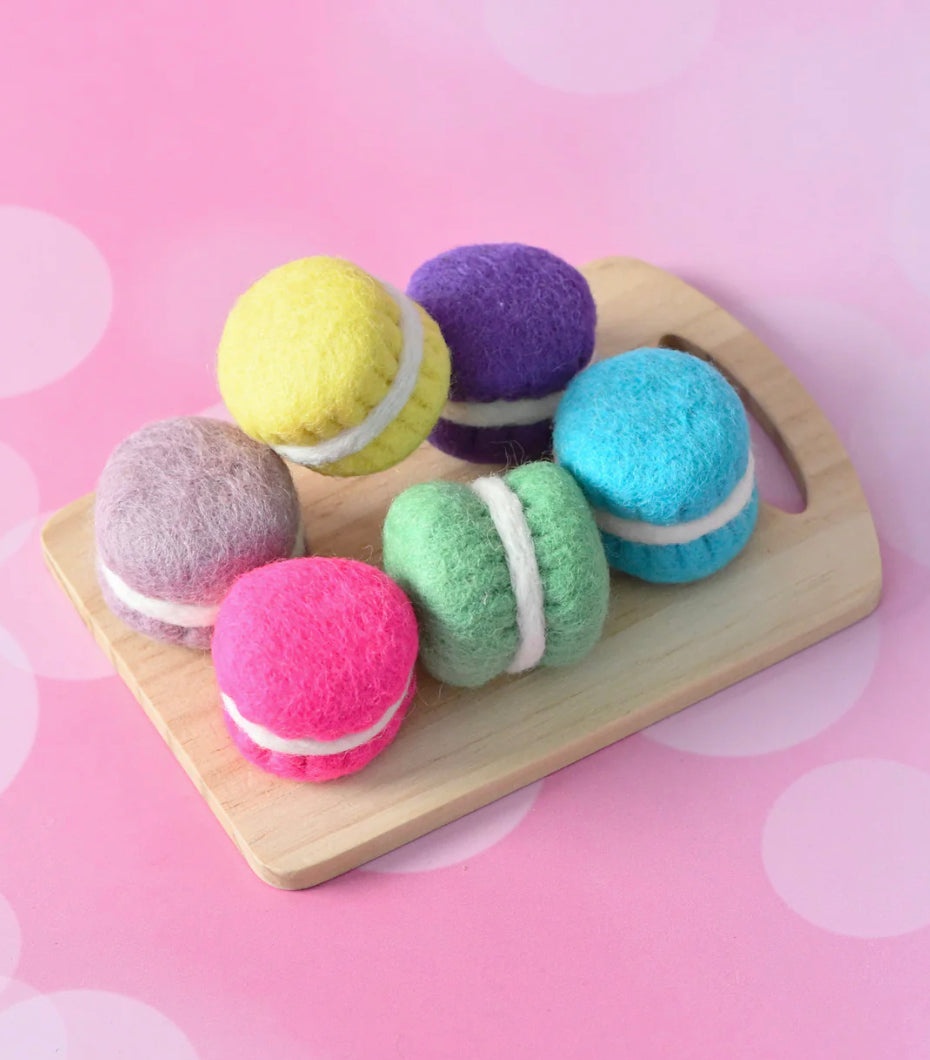 Felt Macarons