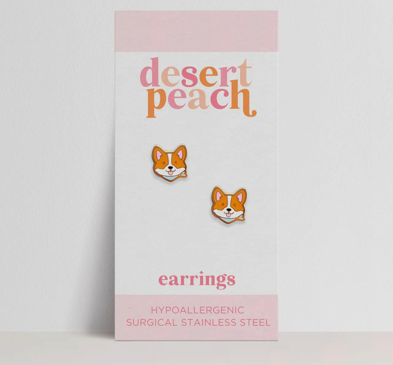 Corgi Stud Earrings