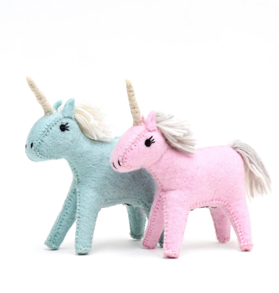 Pastel Felt Unicorn