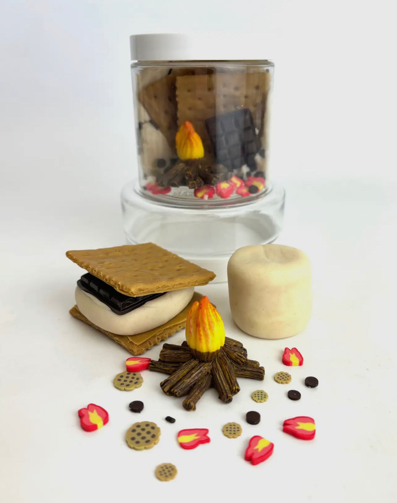 S'mores Mini Dough-To-Go Play Kit