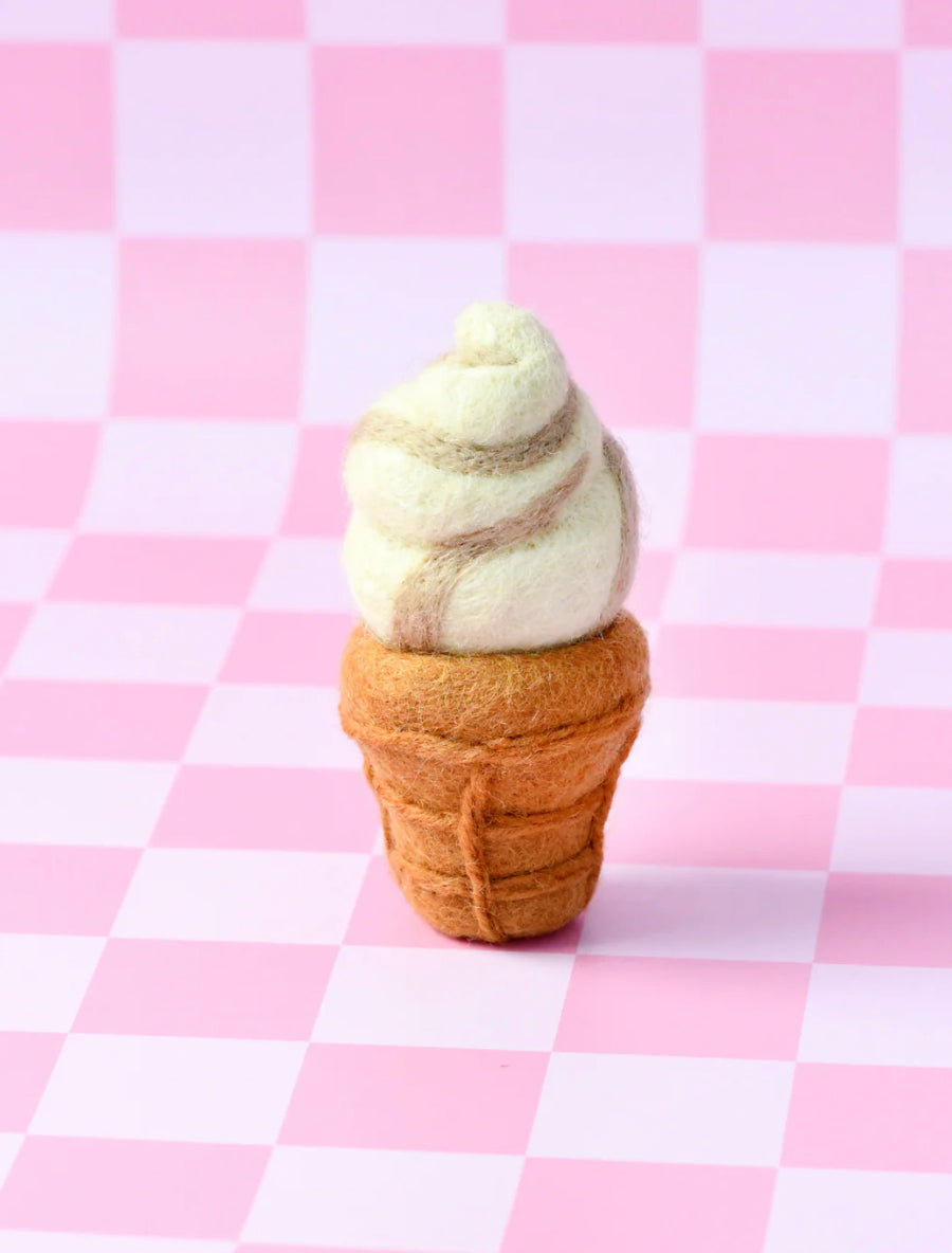 Felt Soft Serve Ice Cream Cone