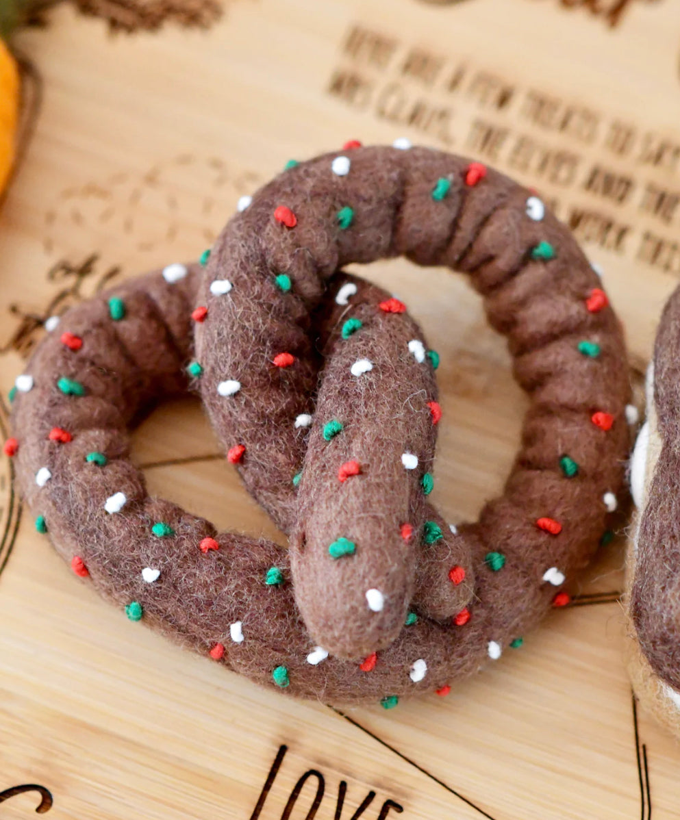 Chocolate Chrismas Pretzel