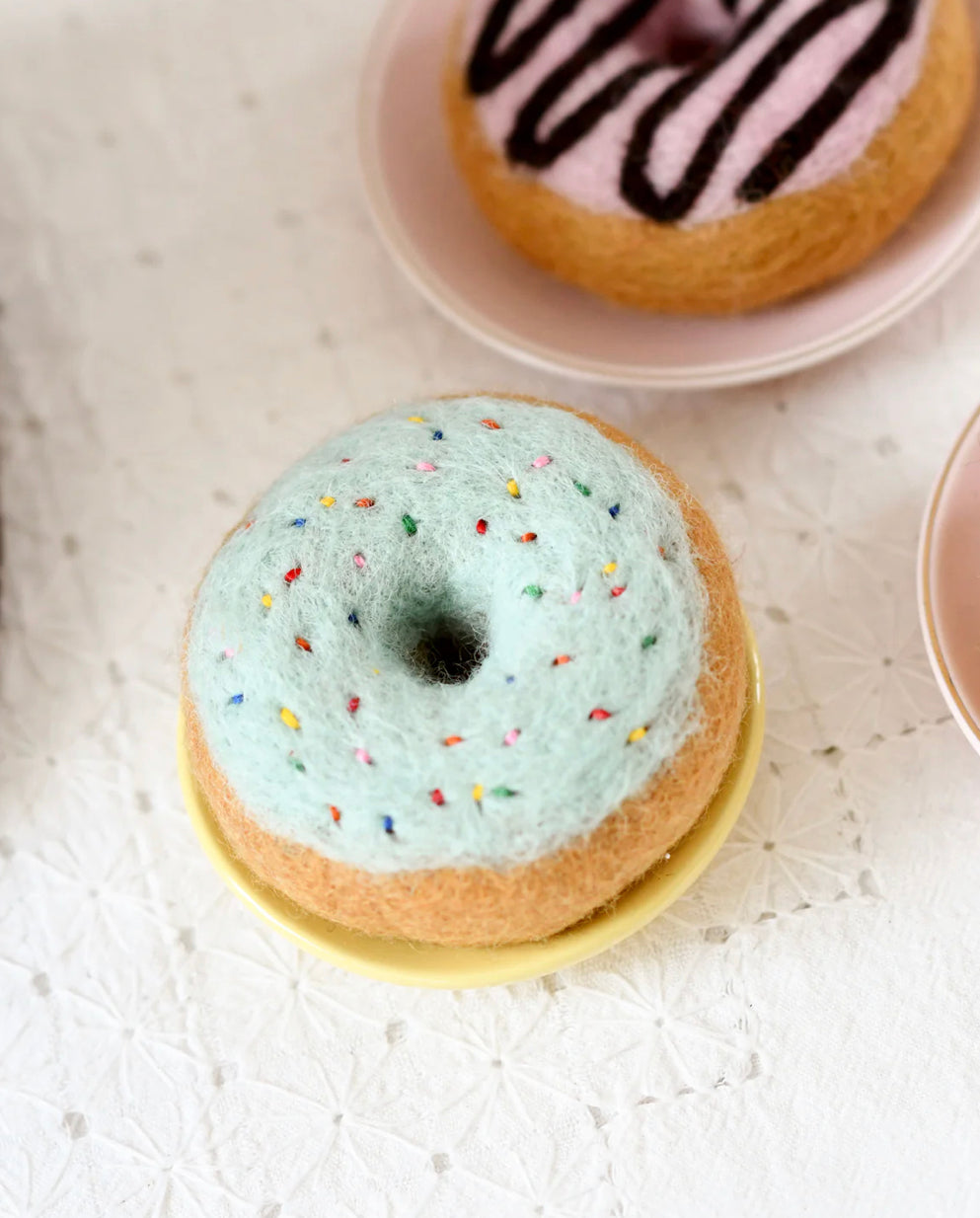 Felt Donut Set of 4