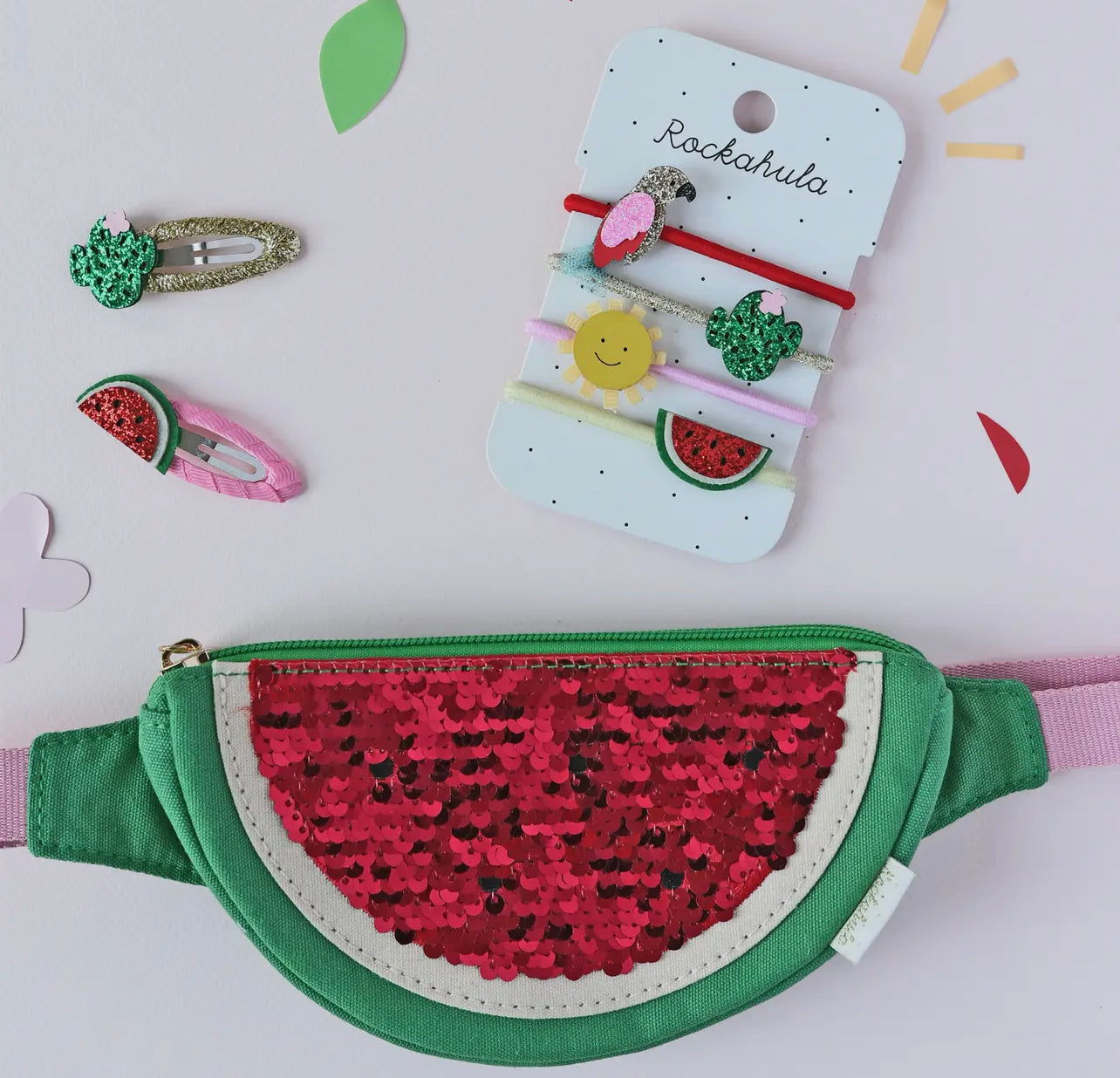 Sequin Watermelon Bum Bag