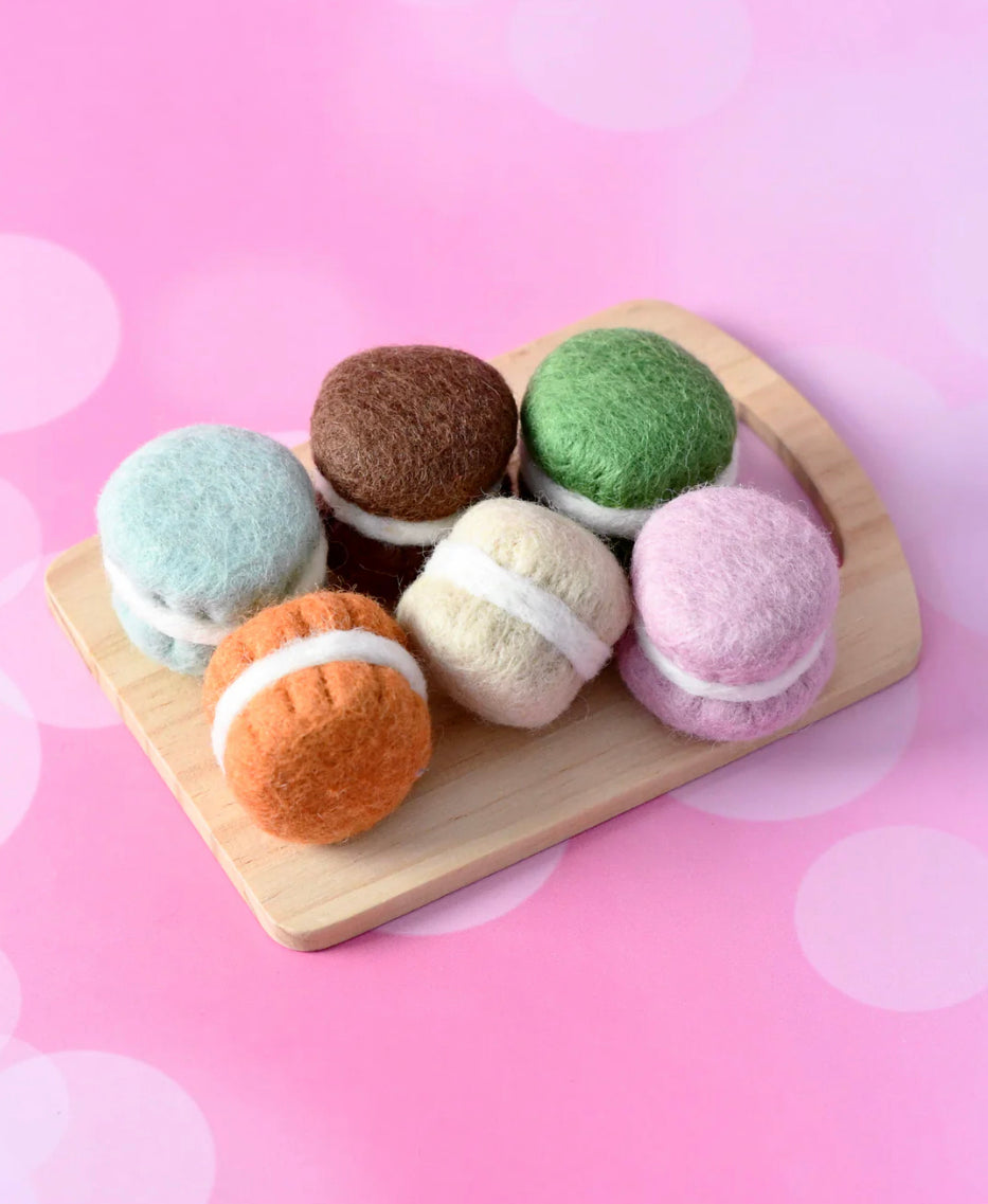 Felt Macarons