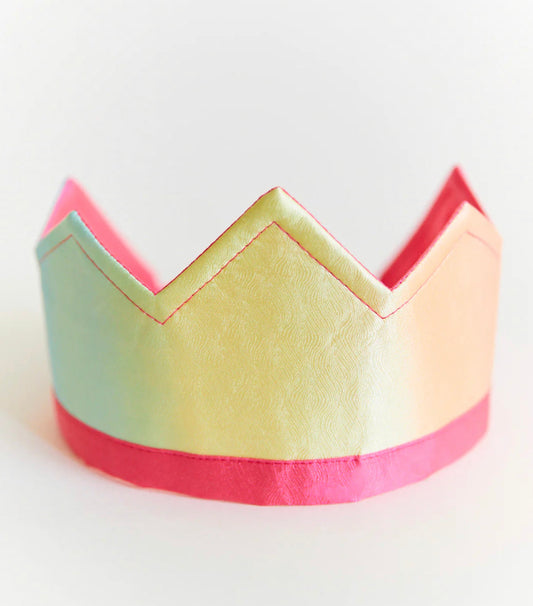 Rainbow Silk Crown