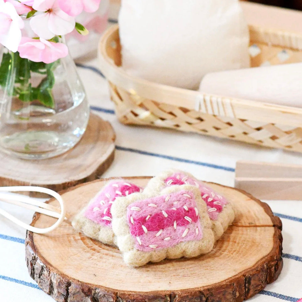 Felt Iced Vovo Biscuit