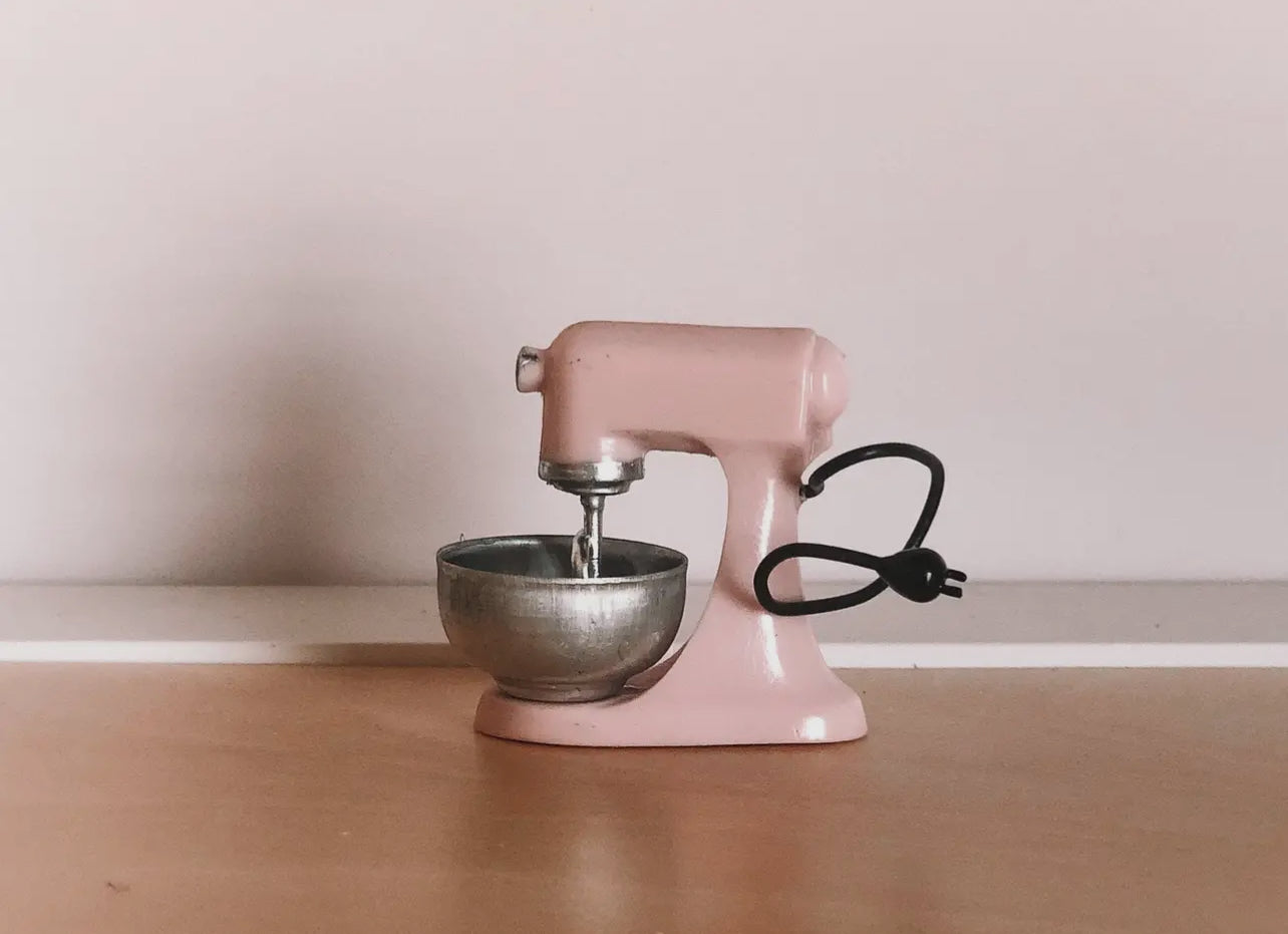 Dollhouse Kitchen Stand Mixer | Pink