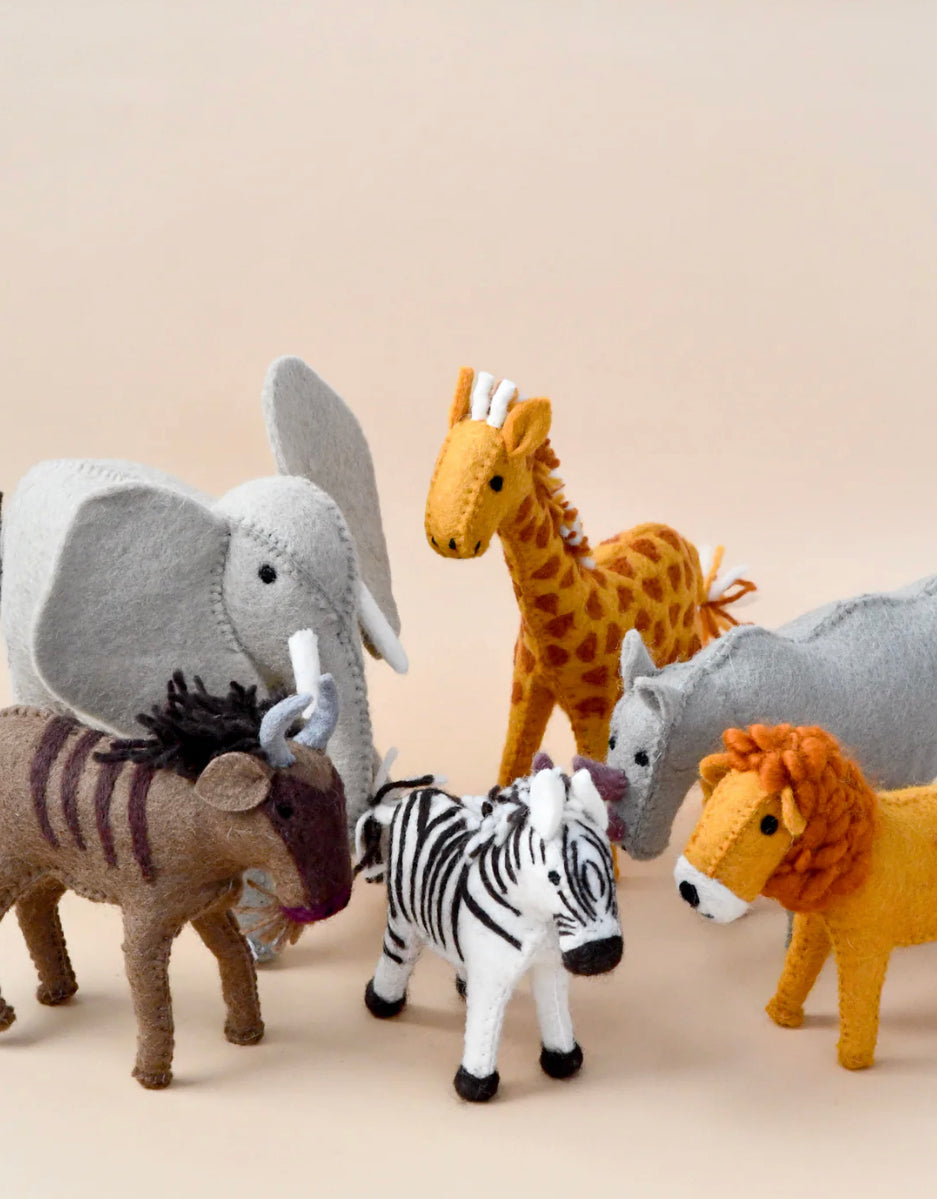 Felt Safari Animal Set