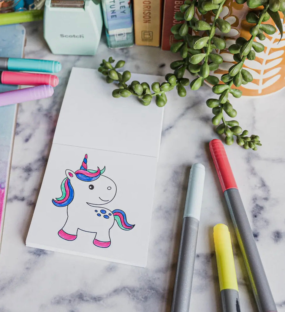 Magical and Mythical Mini Coloring Book