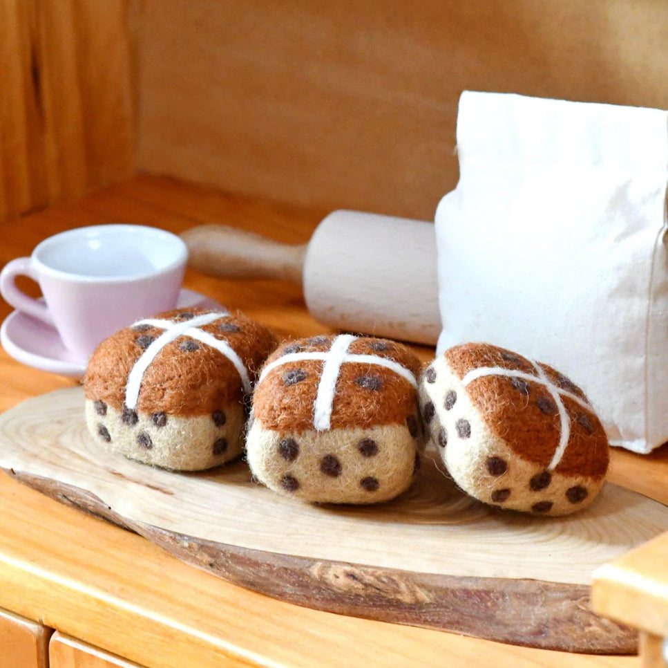 Felt Hot Cross Buns