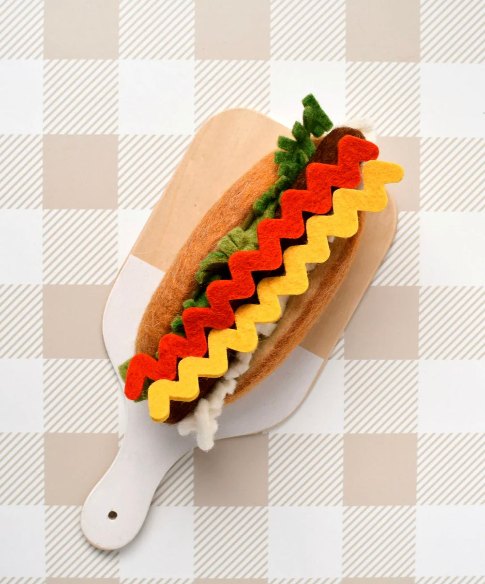 Felt Hot Dog Set