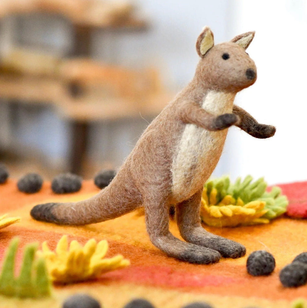 Felt Kangaroo Toy