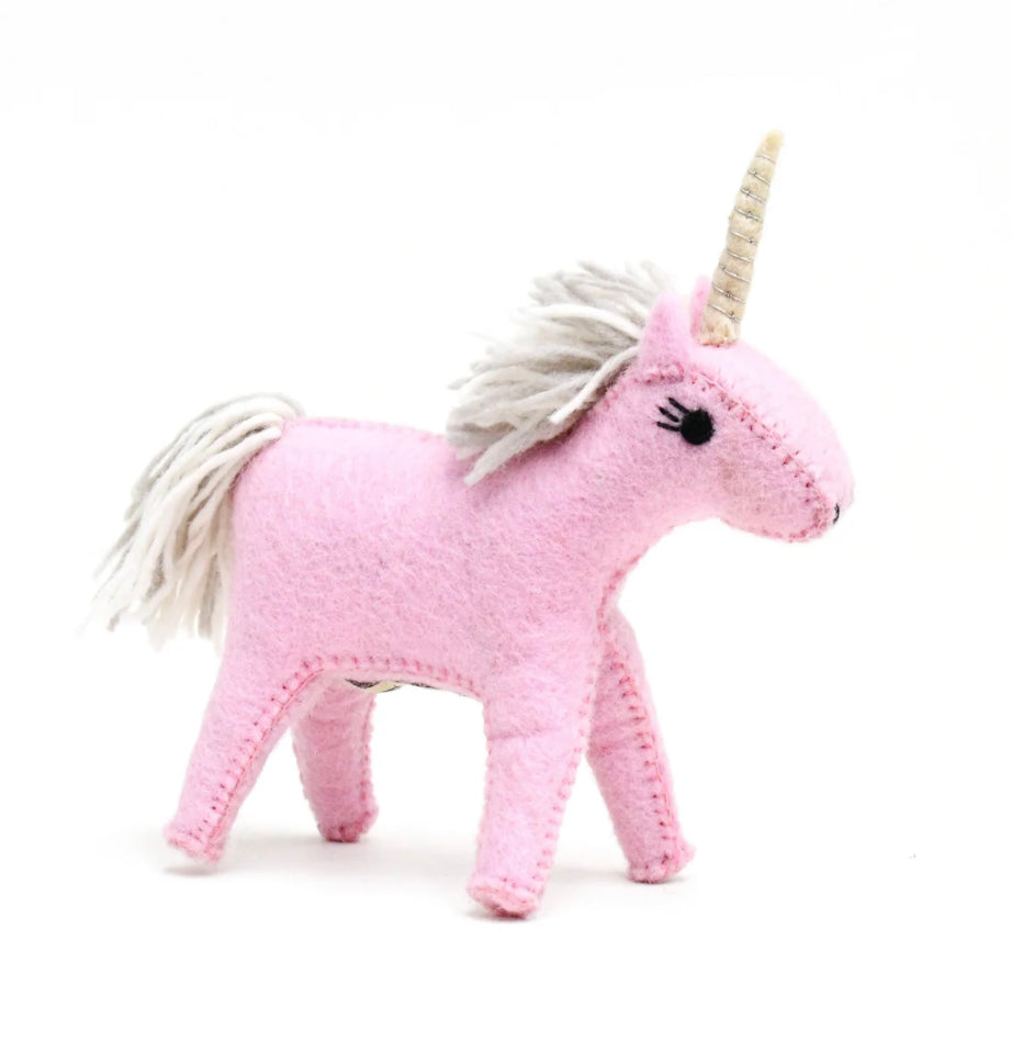 Pastel Felt Unicorn