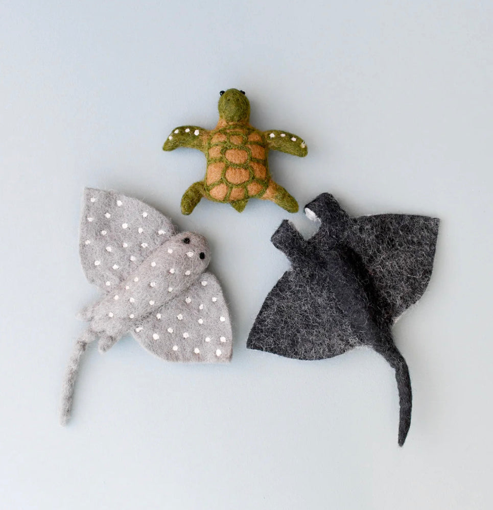 Felt Sea Reef Creature Toys