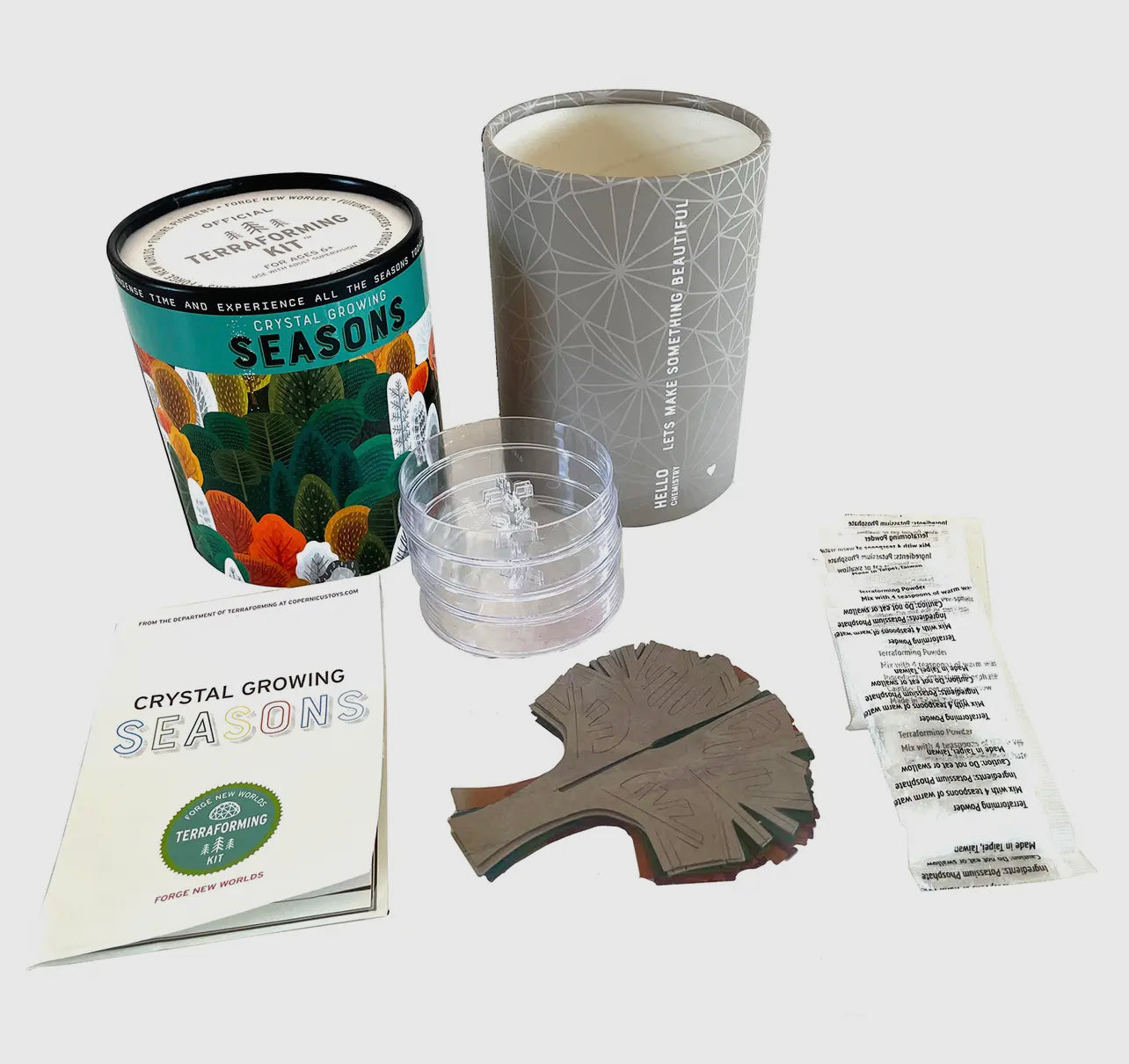 Crystal Growing Seasons | Craft Kit Science Kit