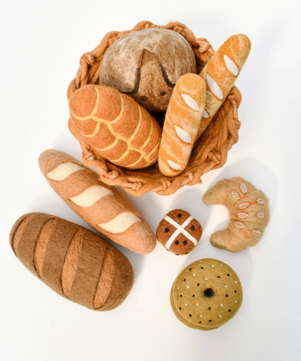 Felt Braided Bread