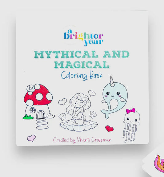 Magical and Mythical Mini Coloring Book