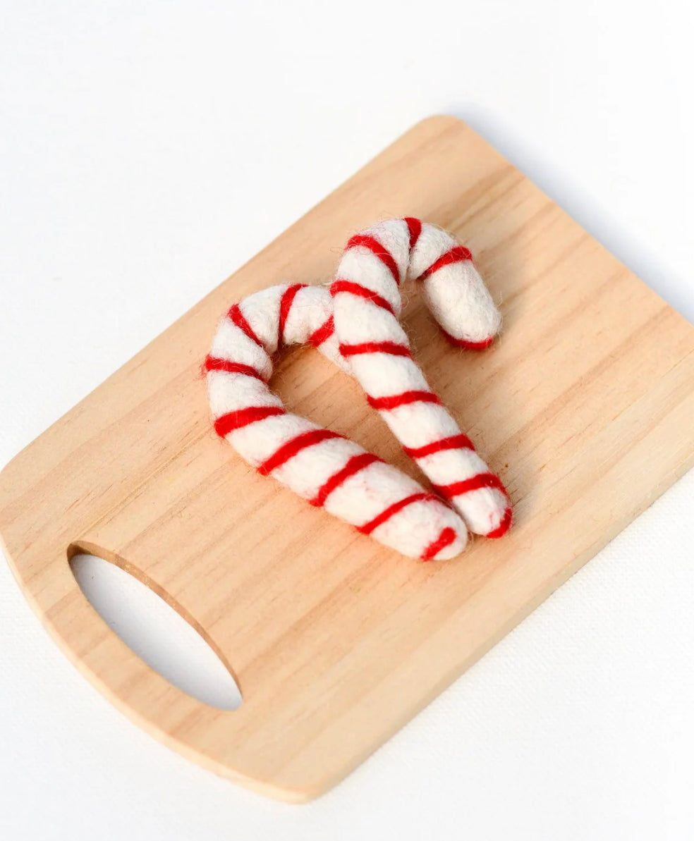 Felt Candy Canes - Set of 2