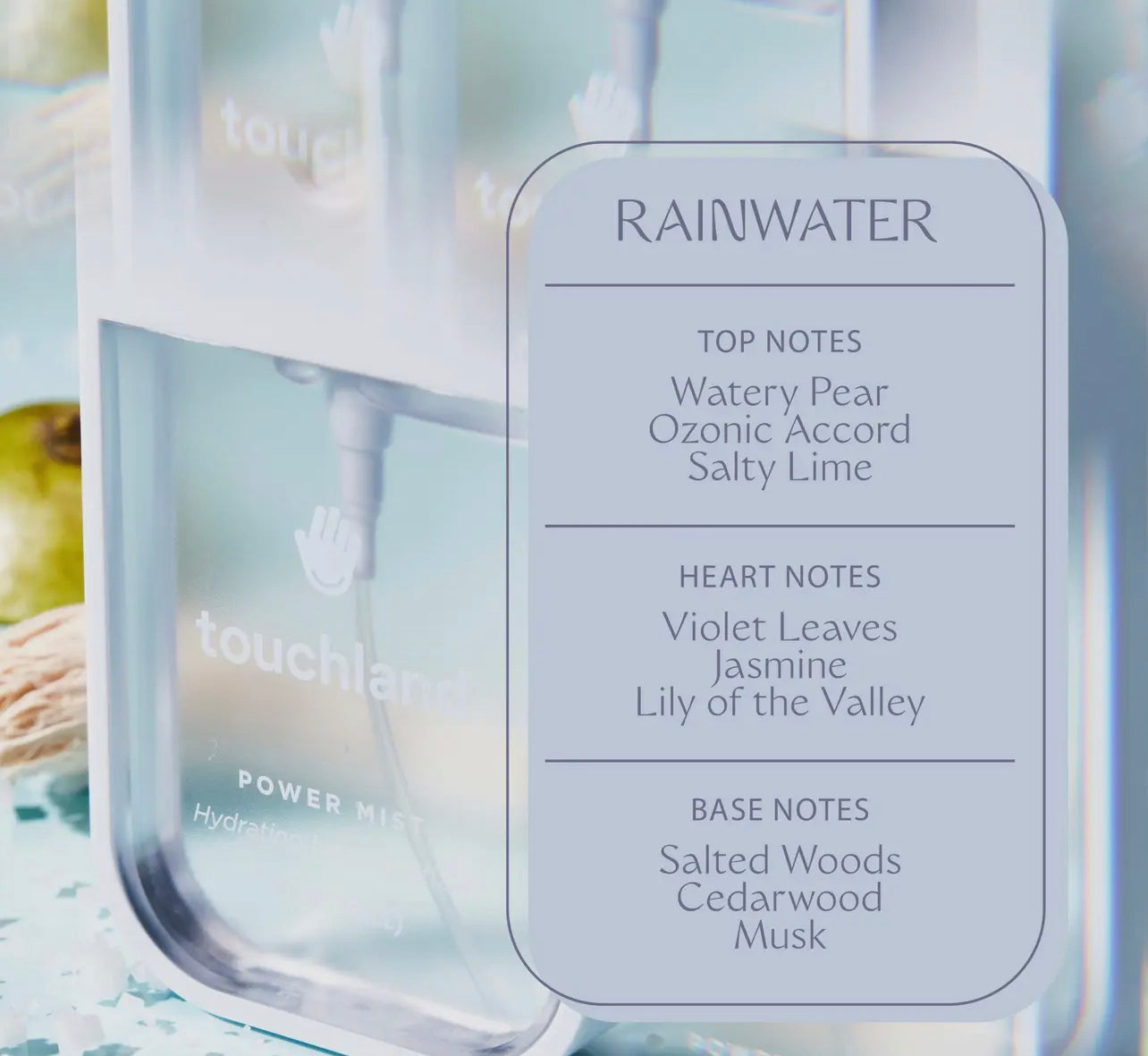 Touchland Power Mist- Rainwater