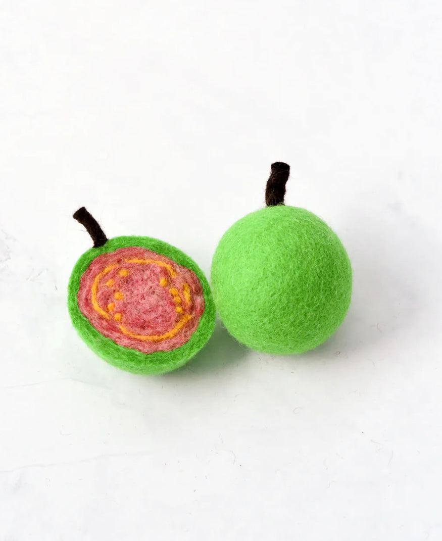 Felt Pink Guava Fruit Set