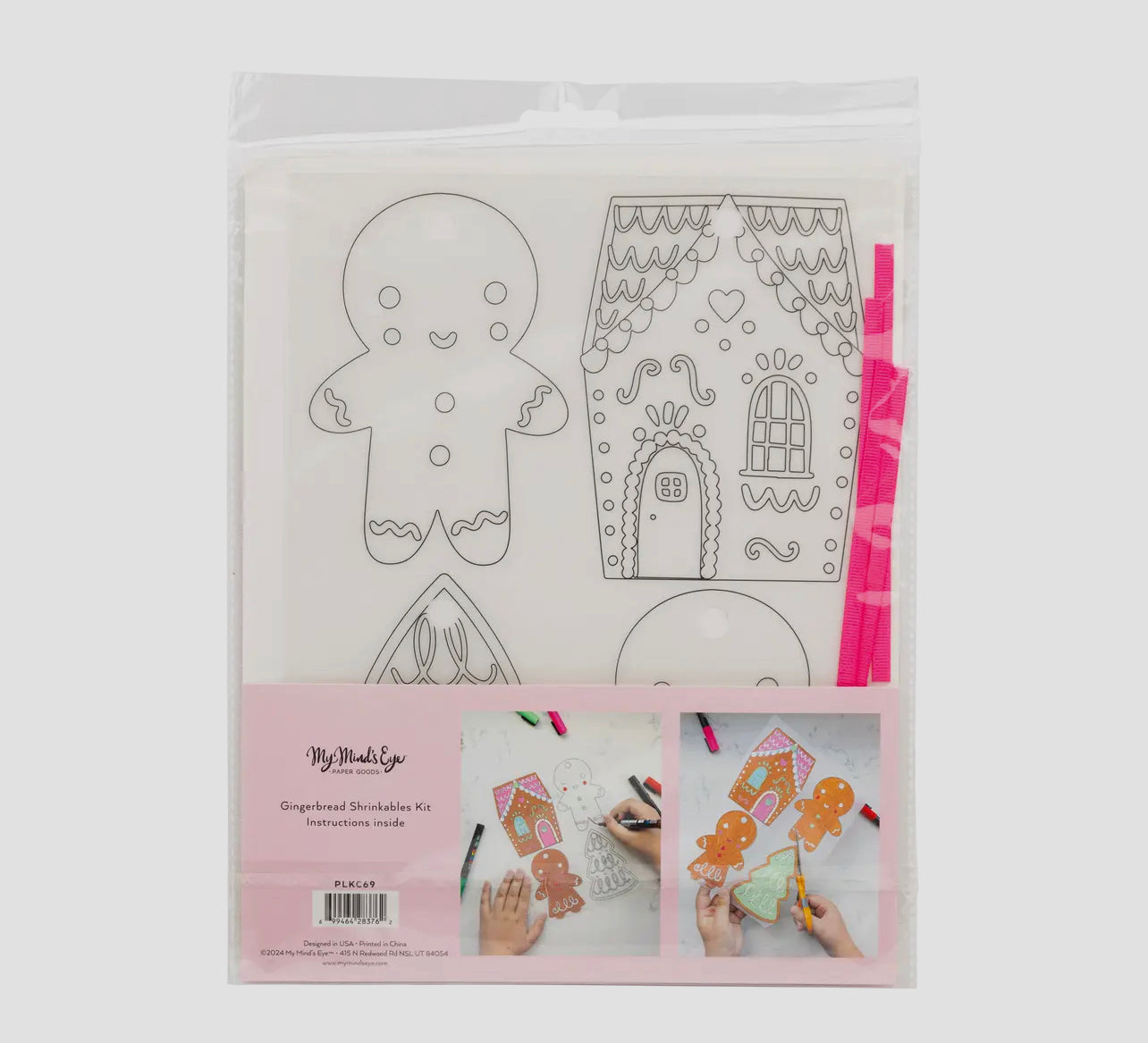 Gingerbread Shrinkable Kit