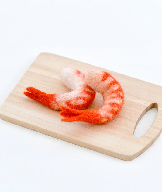 Felt Shrimp (2 Pieces)