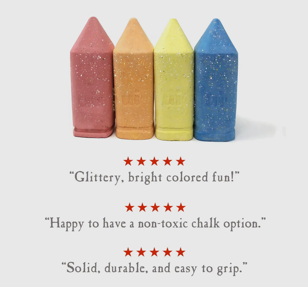 Sparkle Chunky Non-Toxic Chalk